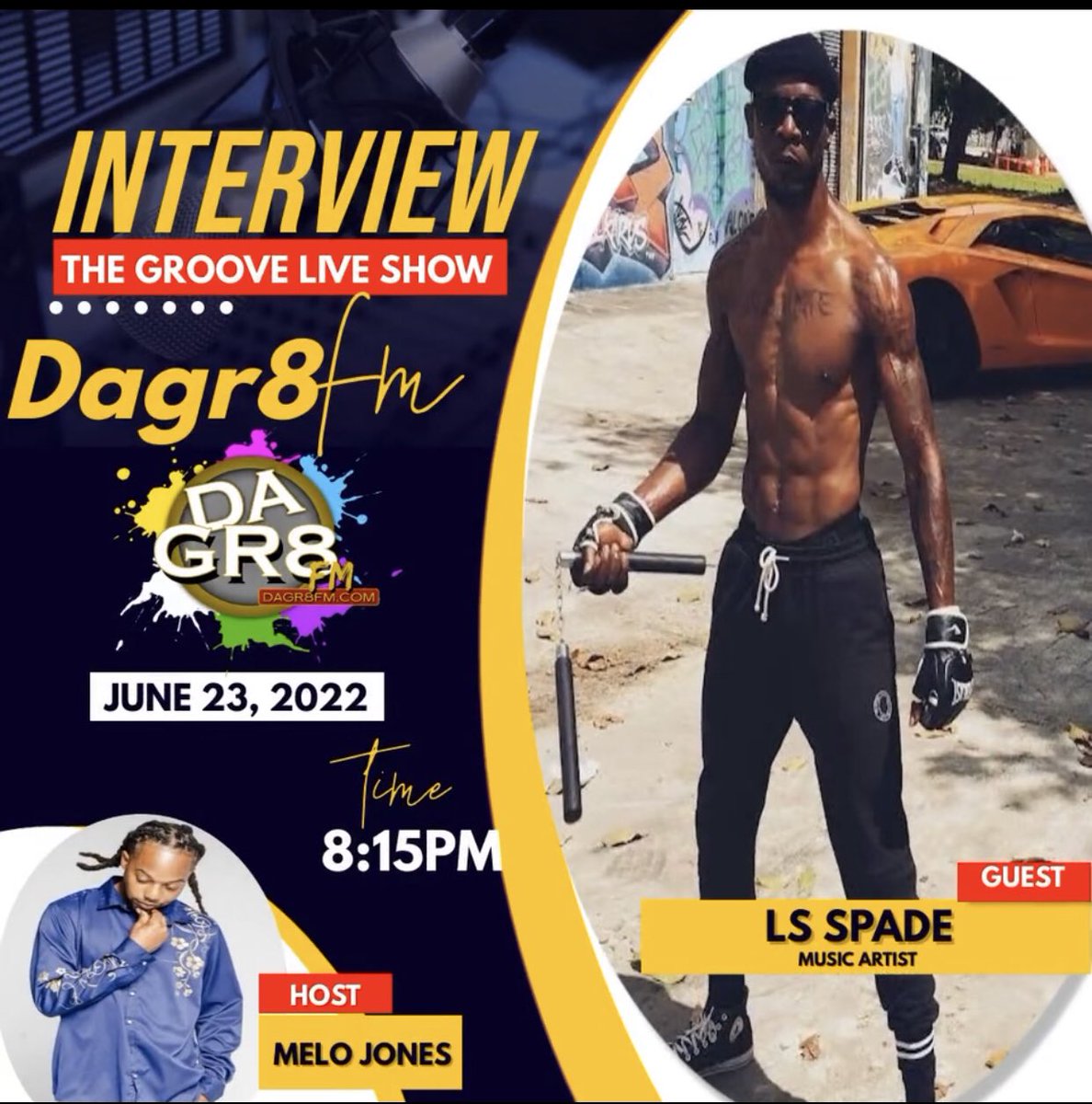 LSSPADE's tweet image. Big Interview With @dagr8fm  Tonight‼️#Lsspade ♠️🐉🥷🏾