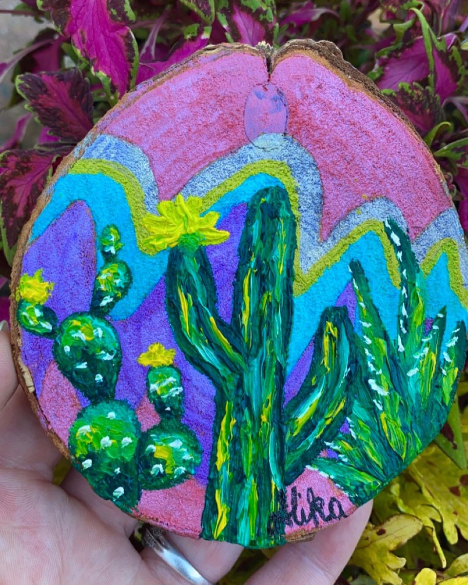 AlikaAnderson's tweet photo. 🏜🌵🔆🌵🏜 
#art https://t.co/h0EHXpZ3It