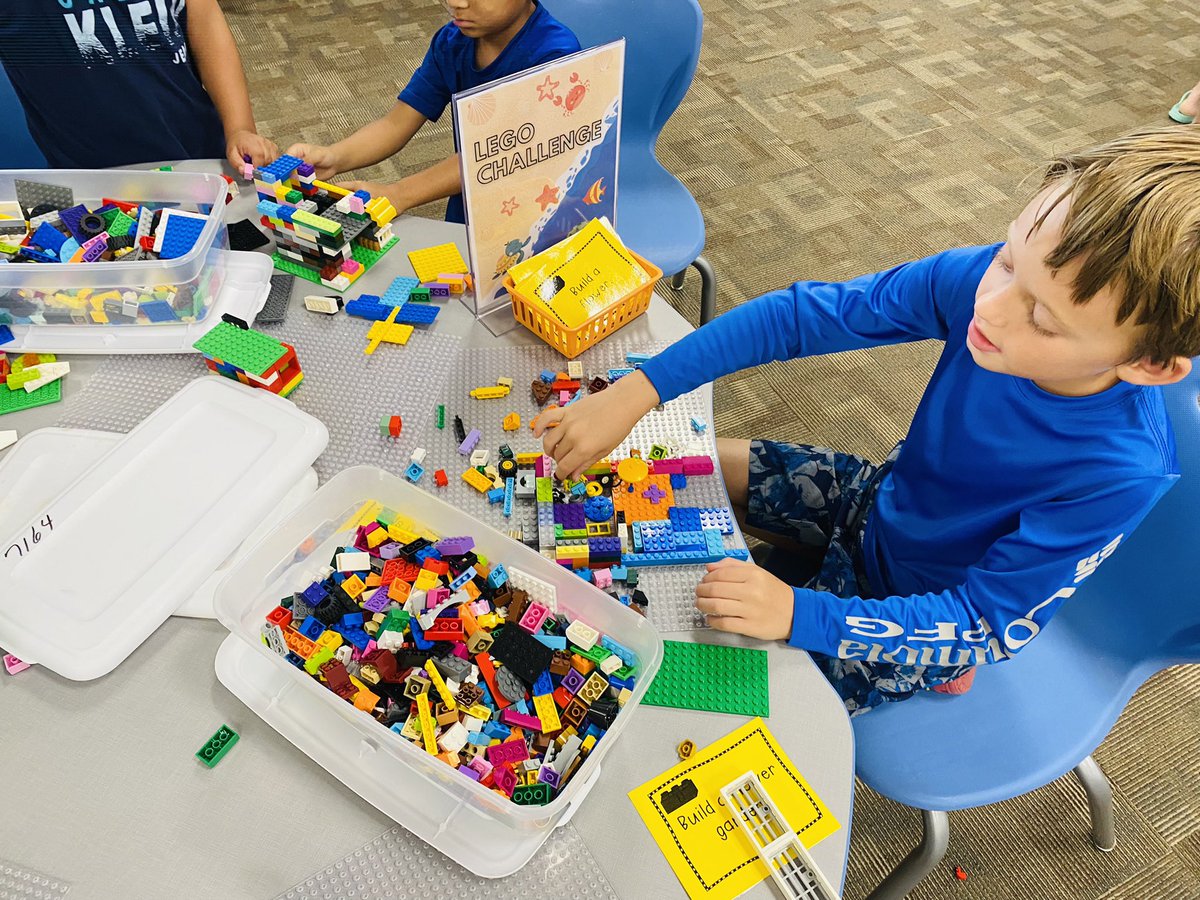 TaraJacob5's tweet photo. FISD Summer Library is in full swing! Reading is unlocking an Ocean of Possibilities for these young learners to create, discover, and design. #FloresvilleISD #FISDgreatkids https://t.co/9aRowmPjCM
