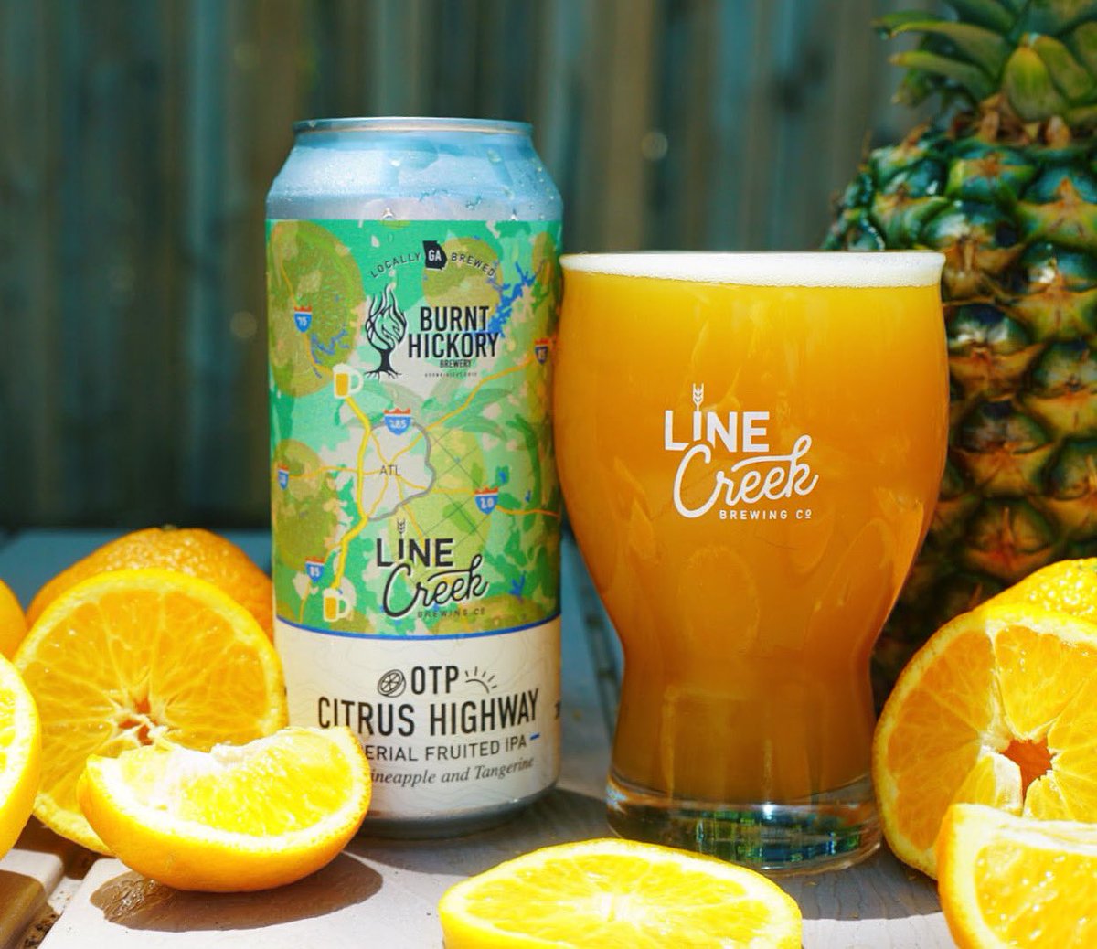 Don’t miss this juicy boi releasing tomorrow at both PTC and FVL Taprooms! Brewed with the great folks at <a href="/BurntHickoryGA/">Burnt Hickory Brewery</a>, this beer is 8% ABV with heavy notes of citrus and tropical fruit from the tangerine and pineapple additions. It will be available on tap and to-go.