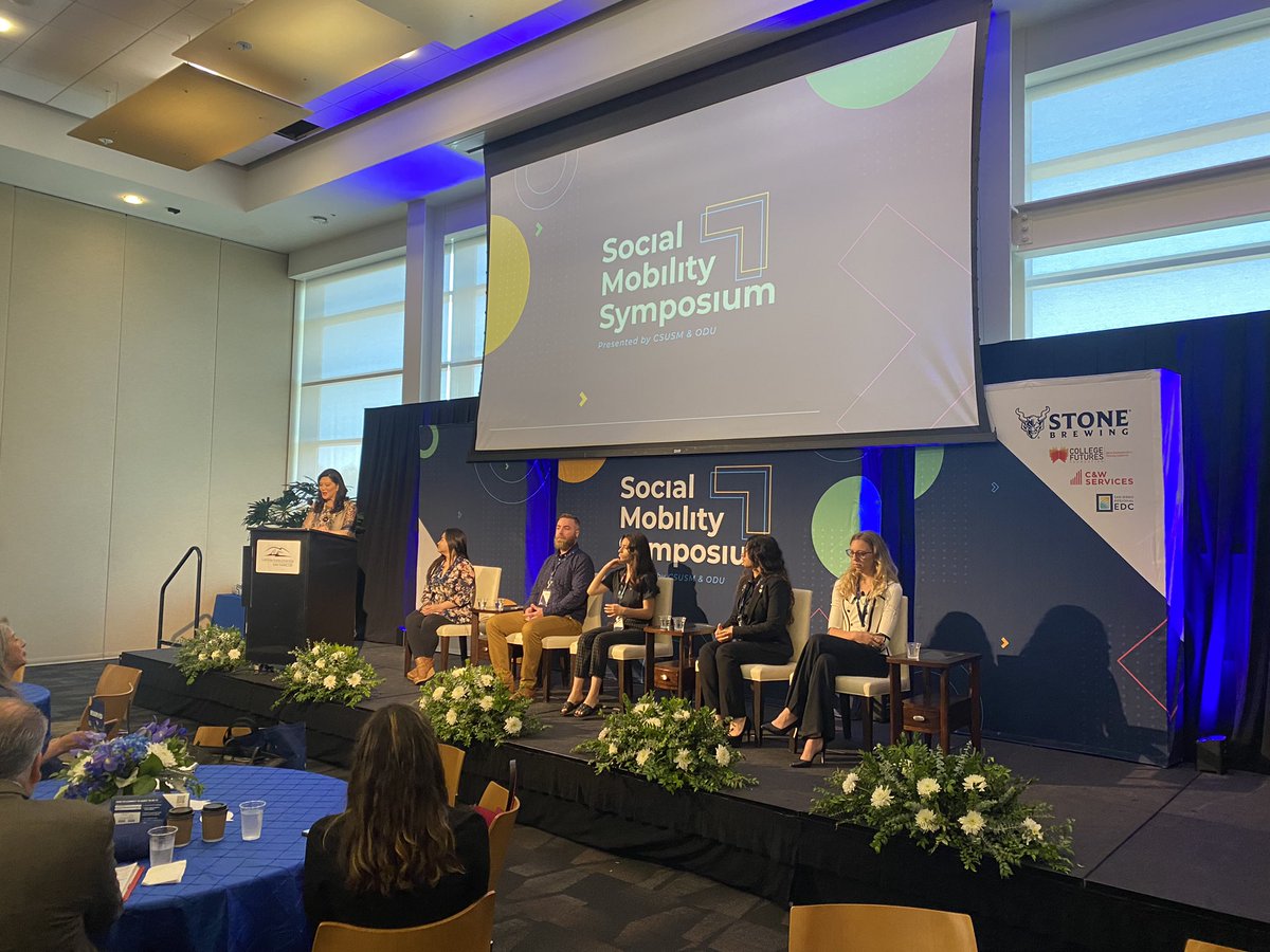 Amazing students and alumni from <a href="/CSUSM/">Cal State San Marcos</a> and <a href="/ODU/">Old Dominion University</a> share their experiences and how they overcame barriers to success. #socialmobility2022