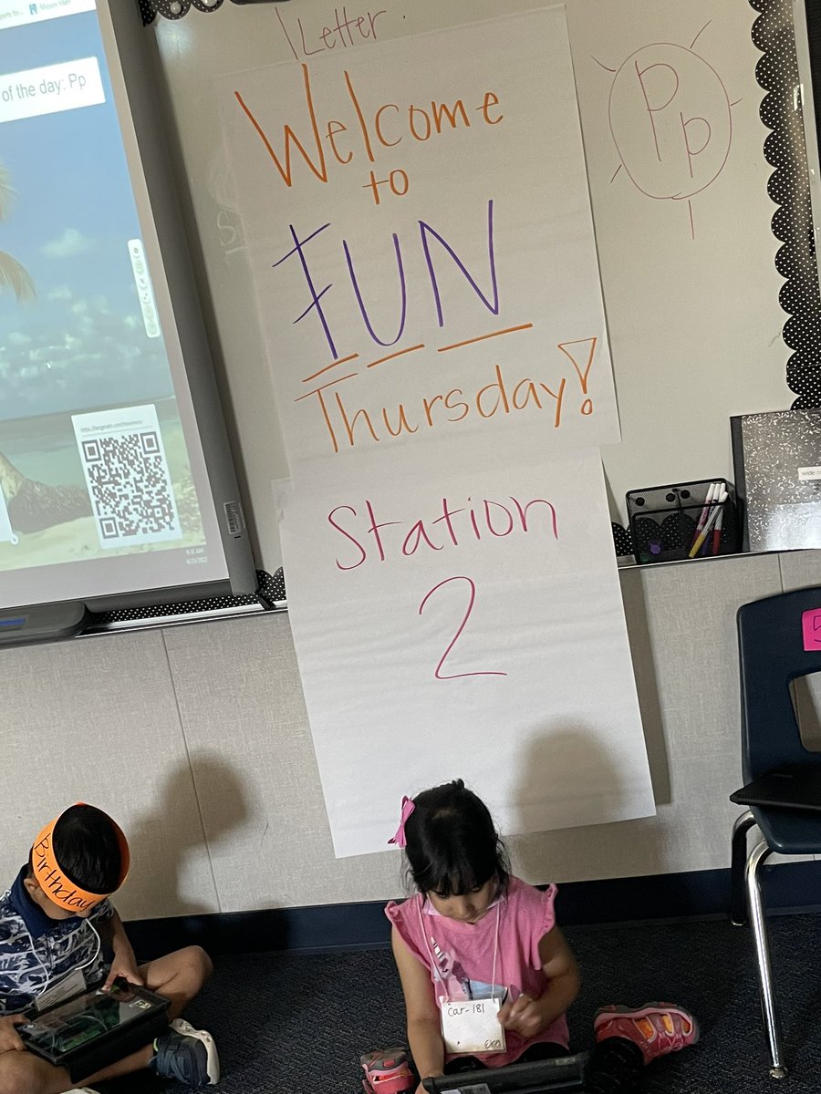 holly_eisel's tweet photo. On Thursday’s, we have FUN!!! Fun learning stations to wrap up our week! #fbisdlearns #readingaboutfamilies #gregtangmath #stem @MariolgaParra @FBISD_MSD #sweetsummerholley https://t.co/bPomnmUXvS