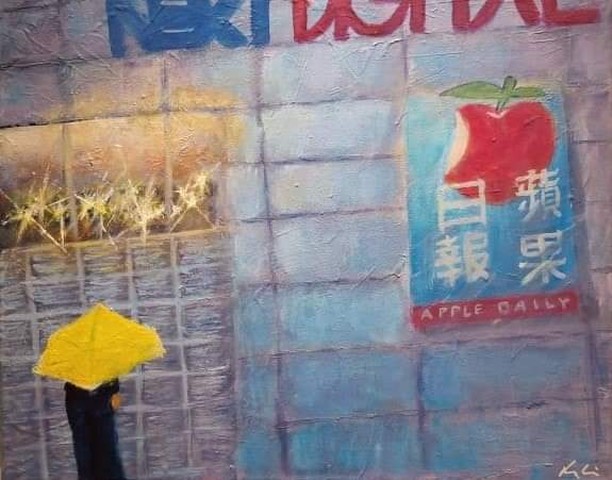 hkposter777's tweet photo. 沒有蘋果一年了
Acrylic painting by Ricker Choi /twitter @RickerChoi 

#StandWithAppleDaily #撐蘋果  #蘋果日報 #新聞自由 #appledaily https://t.co/npLDN3B2xY