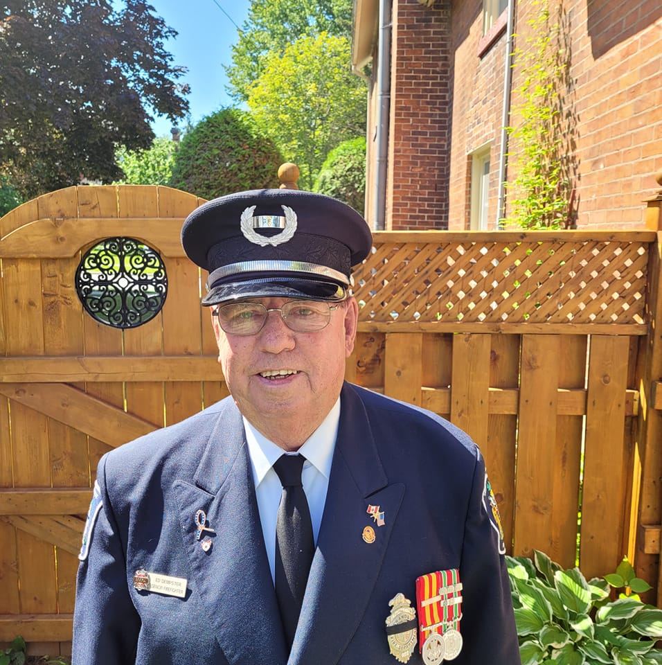 It is with great sadness to inform of the passing of retired GFD firefighter Ed Dempster.
Ed began his career in 1966 and served as a firefighter with the Town of Gananoque for over 50 years.  37 years full time and 13+ years as a volunteer. Ed's dedication was second to none.