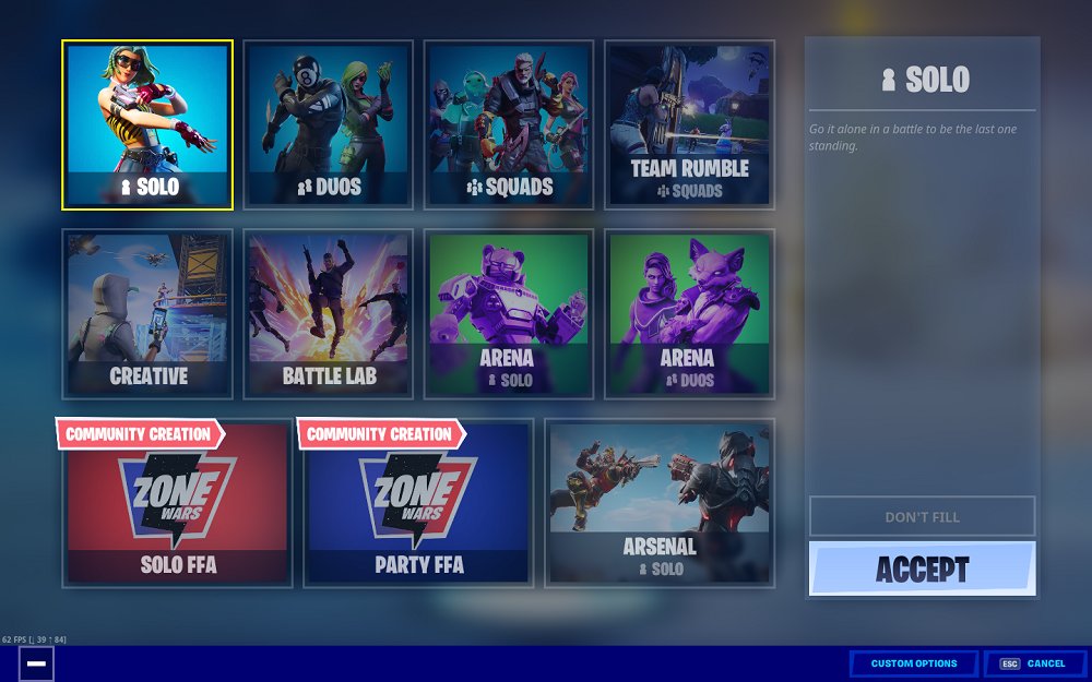 MonnerFN's tweet image. Plz bring this Game Mode Selection screen back! 🙏