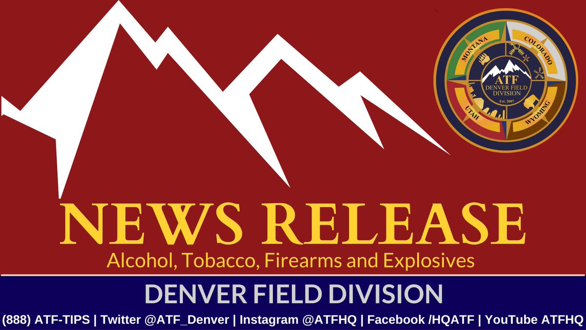 ATF_Denver's tweet photo. NEWS RELEASE: Great Falls man sentenced to prison for firearm crime after shooting an individual in the hand with sawed-off shotgun #ATFDenver🔗https://t.co/iOrwJNOqcr https://t.co/UXui1P7E2X
