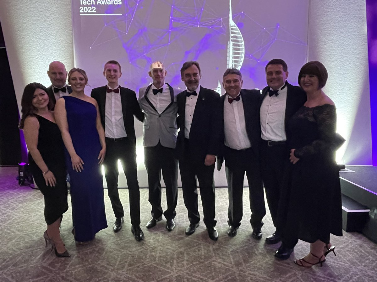 Excited to attend the South Coast Tech Awards with the great  <a href="/cobwebsolutions/">Cobweb</a> and @vuzioncloud team #scta
