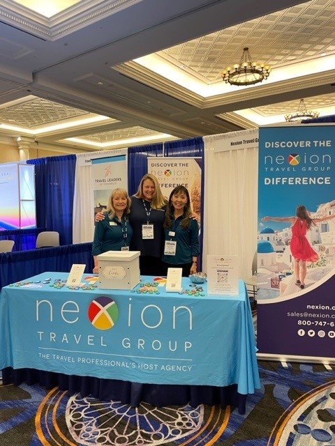 Nexion Travel Group’s Sales team at the Travel Agent Forum in Las Vegas. Stop by and chat with us to learn about the Nexion difference.