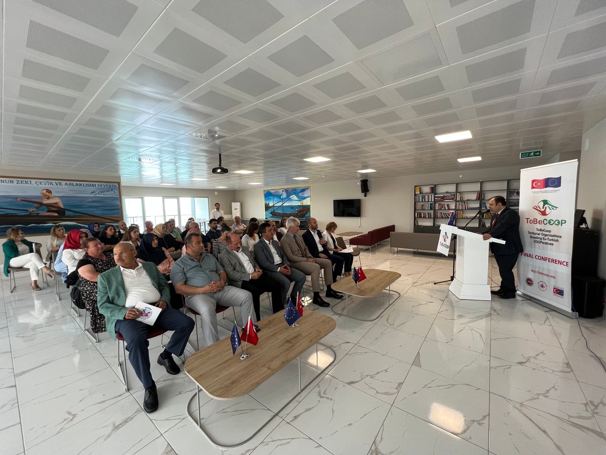 tobecoop's tweet image. Projemizin kapanış toplantısı yoğun bir katılımla gerçekleştirildi. Katkı sağlayan tüm paydaşlarımıza teşekkür ederiz. 
The final conference of our project was held with intense participation. We would like to thank all our stakeholders. @DiyalogProjesi @ABBaskanligi @Halieus_