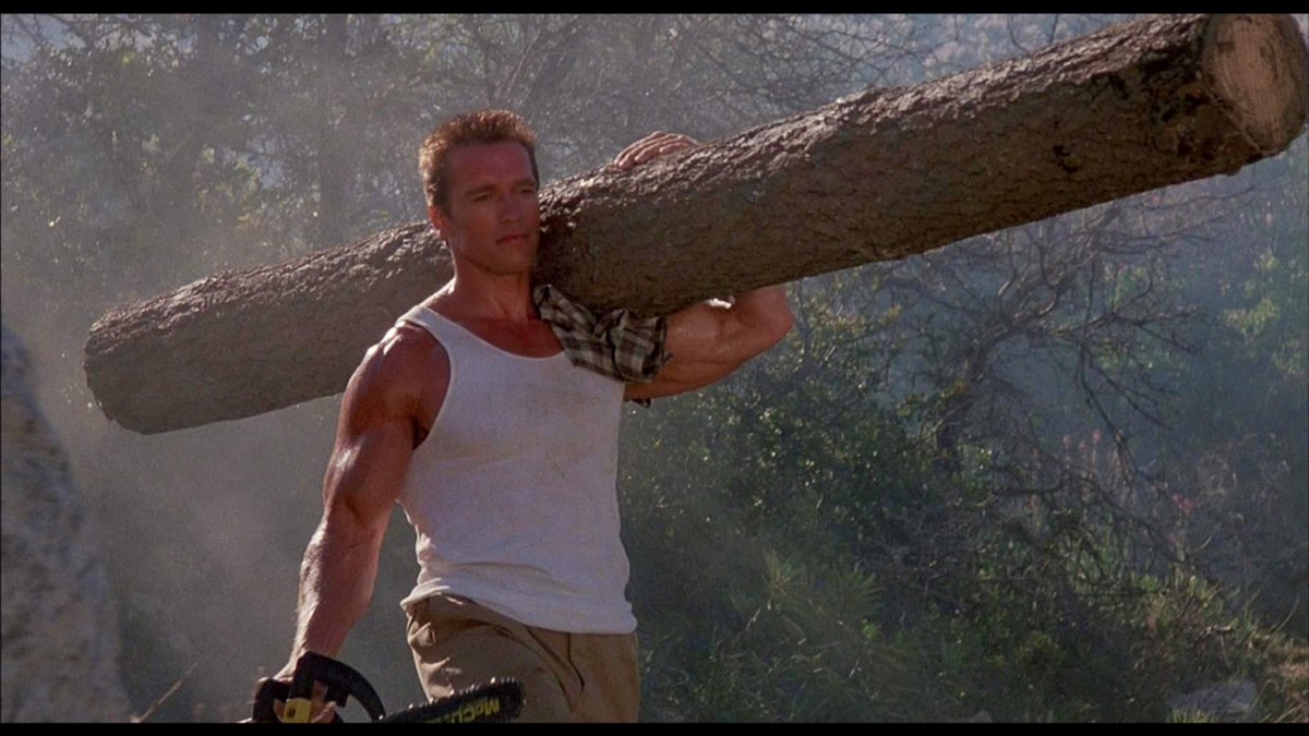 Candid photo of that one time I carried a c-stand on set.