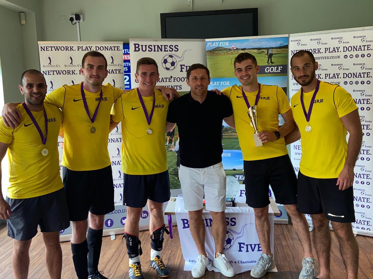 Business Fives (@businessfives) on Twitter photo Our new Manchester Business Fives Champions #Merje ππ
They qualify for our National Final and win a Β£350 donation for <a href="/DuchenneUK/">Duchenne UK</a> π
Brilliant effort!
#ManchesterBiz5s Our new Manchester Business Fives Champions #Merje ππ
They qualify for our National Final and win a Β£350 donation for <a href="/DuchenneUK/">Duchenne UK</a> π
Brilliant effort!
#ManchesterBiz5s