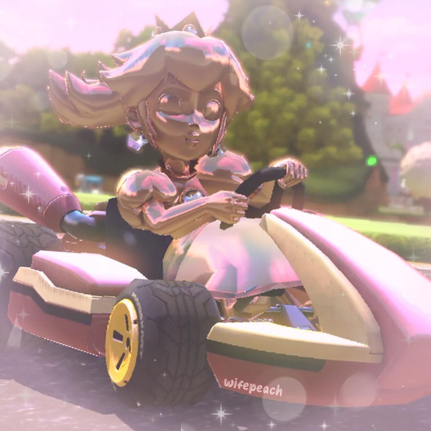 Mario Kart 8 Pink Gold Peach