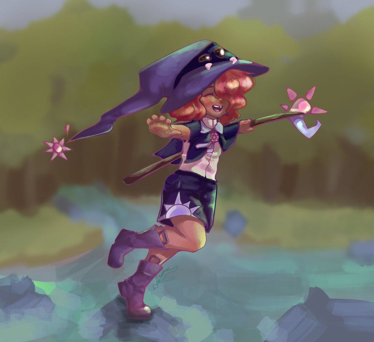 Dia_Beetroot's tweet photo. Had the honour of drawing someones really cool OC https://t.co/osFiNNR6Em
