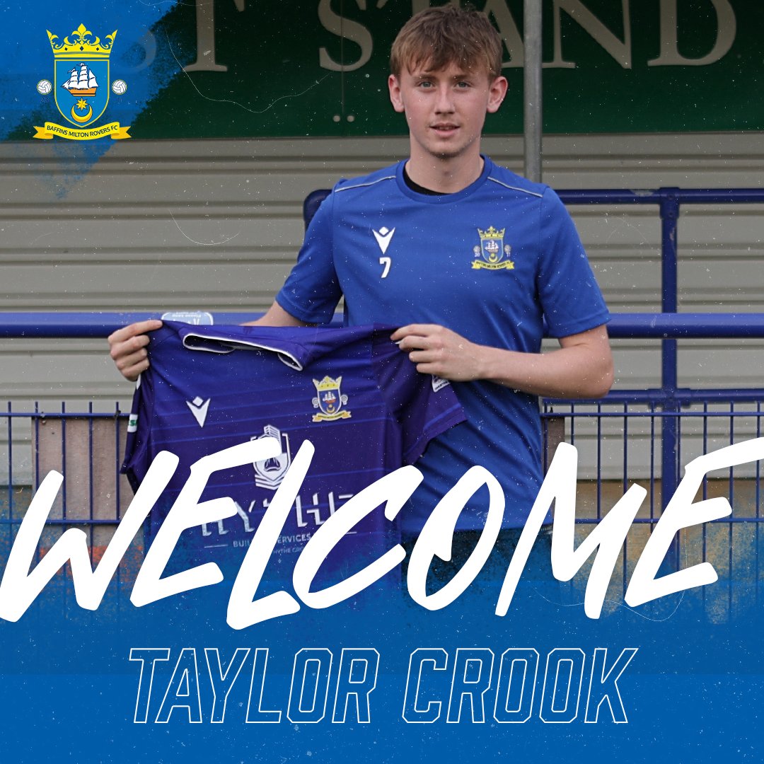 Crook is a Rover! 🆕

🔵 We've added Taylor Crook to our 2022/23 squad, signing from <a href="/HWFCOfficial/">Havant & Waterlooville FC</a> 💪

#BMRFC