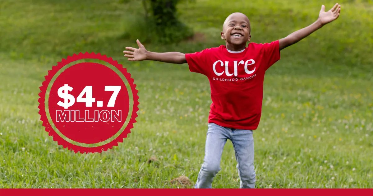 CUREchildcancer's tweet photo. We are proud to share our 2022 research grants totaling more than $4.7 million, CURE’s highest disbursement in a single grant cycle in our 47 year history. These grants are focused almost entirely on helping children facing the toughest diagnoses.  https://t.co/MXAqrDN71W. https://t.co/rASFZuUiOH