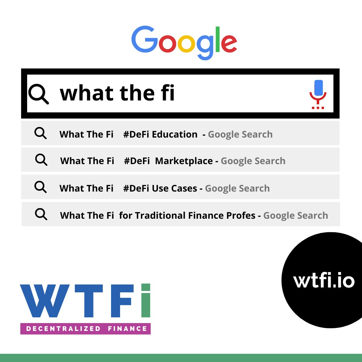 WTFi_io's tweet photo. #WTFi #DecentralizedFinance #Education for #TraditionalFinance professionals - take the 9 part tour free on https://t.co/pucbL47y8a https://t.co/n5PLUSWH1w