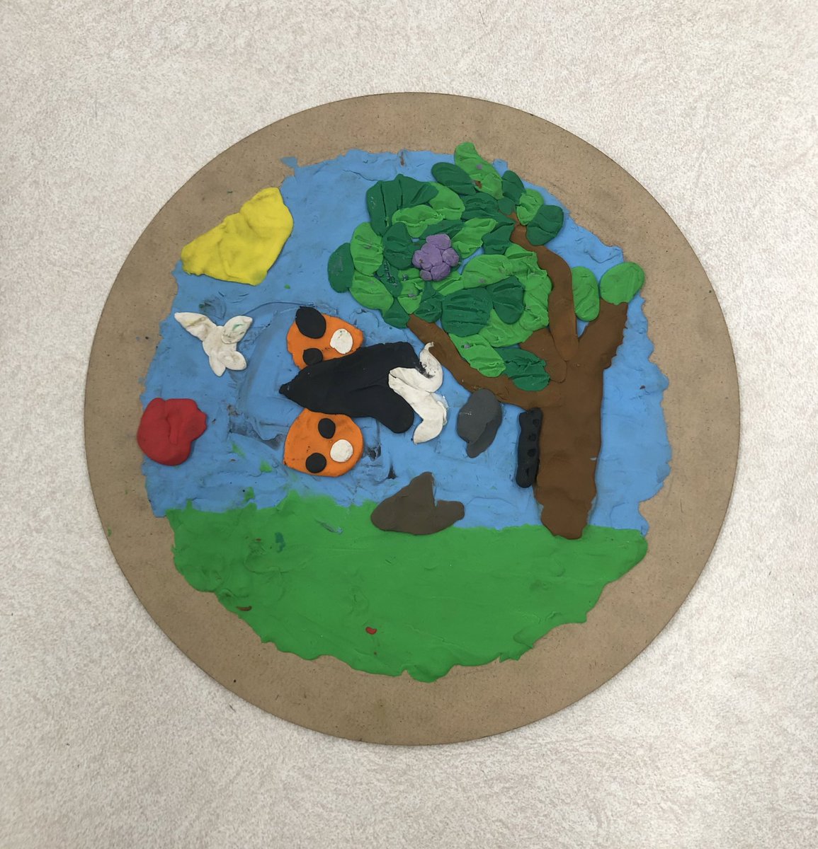 These plasticine pictures are a wonderful way to wrap up our month-long Butterfly inquiry. ❤️🦋<a href="/egwps/">École Grosvenor-Wentworth Park School</a>