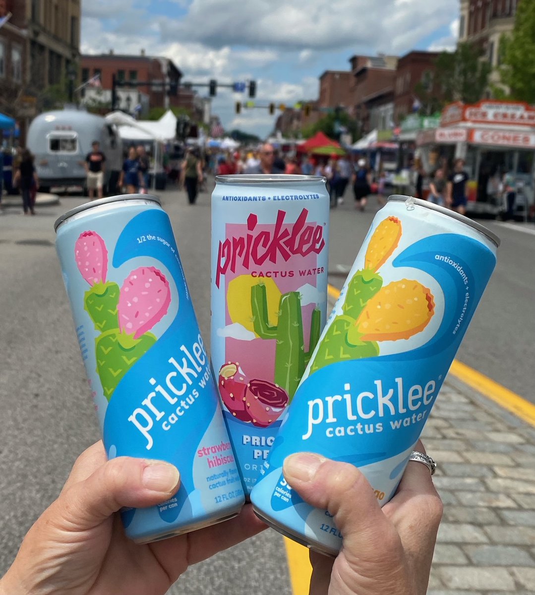 ConcordCoop's tweet photo. Heading to Market Days Festival in downtown Concord?! 😎 Stop by the Co-op and pick up some Pricklee #CactusWater to stay hydrated during the upcoming heat wave! 🌵 https://t.co/VdEqQVFECI