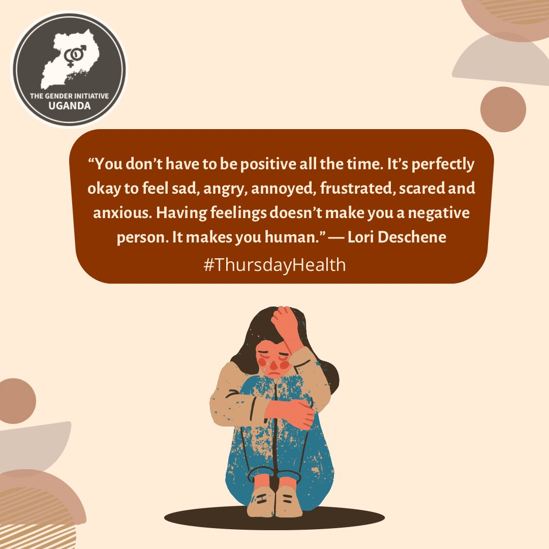 gender_uganda's tweet photo. It’s been a long week! Don’t forget to take breaks, deep breaths, and walk away from your screen when necessary. You’re human. Feelings can be overwhelming, but it’s important we acknowledge them so we can work through them.
#ThursdayHealth https://t.co/M8l0TxNpFI