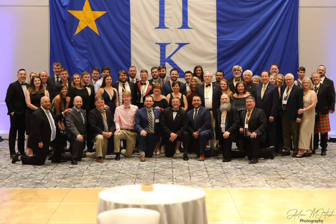 jteplis's tweet photo. 50 (+1) years of the Delta Beta Chapter of Pi Kappa Phi. Over 900 initiated brothers,  many in the military or public service.  Nothing shall tear us asunder!

#theabilityexperience
#deltabeta50 https://t.co/AOgfRwWTFe