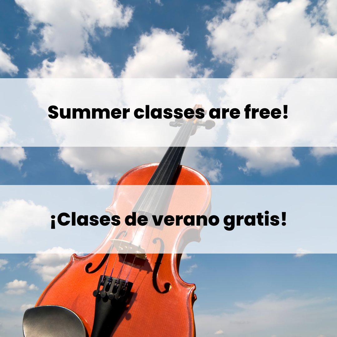 Summer Classes are FREE/las clases de verano son GRATIS - mailchi.mp/albanystrings/…