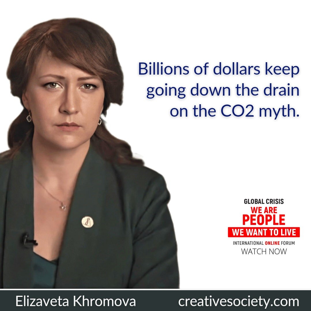 The #Truth is #CO2 in the atmosphere is only 0.04 %, while anthropogenic CO2 is many times less and #climatefunding for 2020 alone was $635 billion. Make your own conclusion❗️
#agwexposed #climate #ClimateCrisis

Watch #GlobalCrisis #WeWant2Live Forum:
🔴creativesociety.com/global-crisis-…
