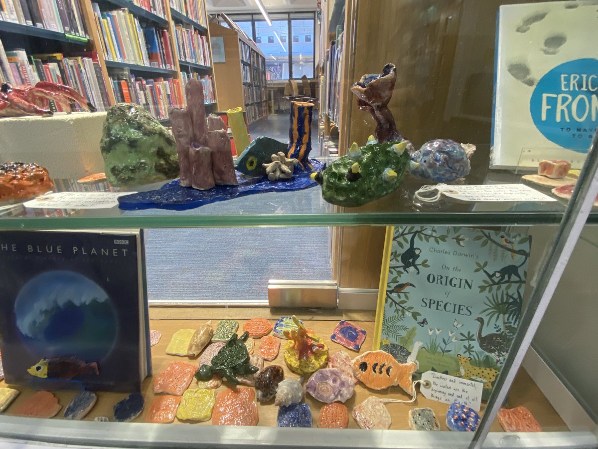Year 6 artists have been raising awareness of the needs of all our animals and ecosystems crafting this brilliant display @CityofLdnSchool. See this and more at our Summer Exhibition on Monday!