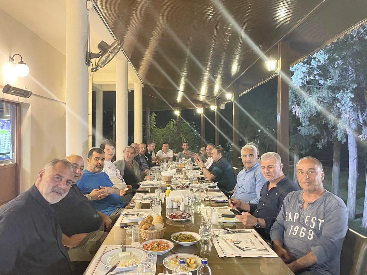 Gazi öncesi geleneksel sohbet yemeği …!!!