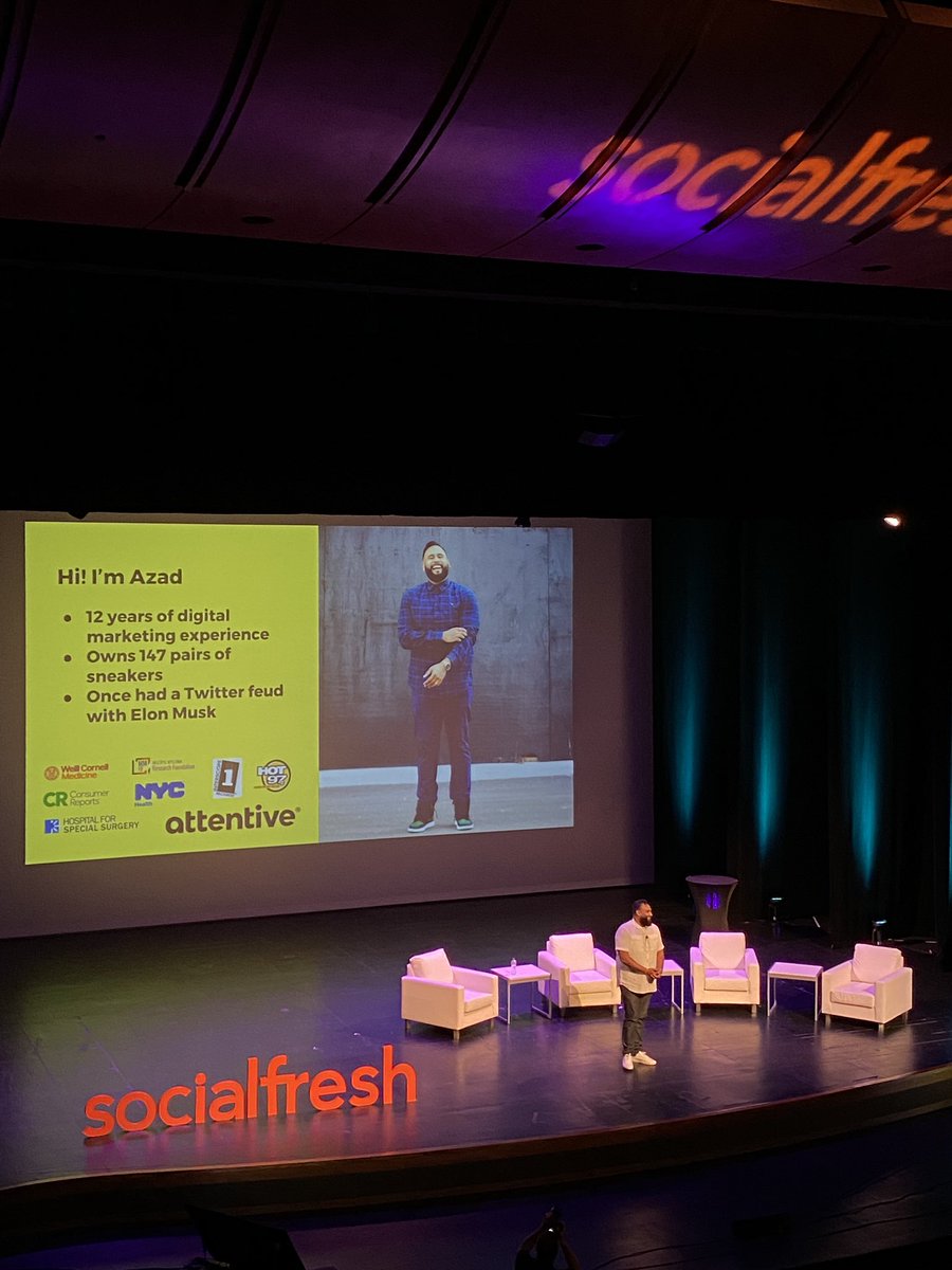 fun fact: <a href="/AYakatally/">@ayakatally.bsky.social</a> brought not 1, not 2, but 4 pairs of sneakers for this trip #socialfresh