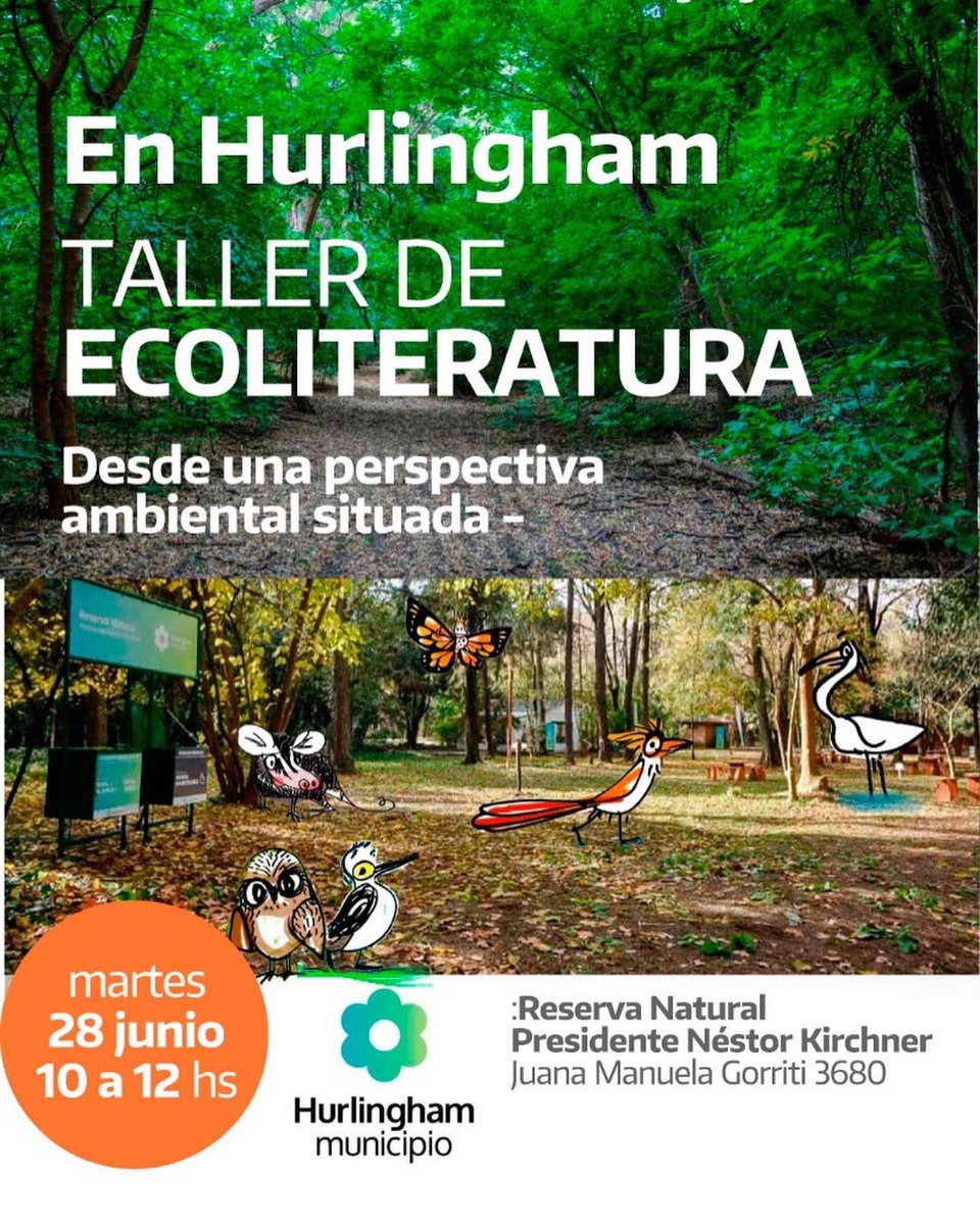 Guille_jelinski's tweet photo. Lanzamos a través del Comité de Cuenca del Río Reconquista -COMIREC- el “Taller de Ecoliteratura, desde una perspectiva ambiental situada” en la localidad de Hurlingham. #educagua https://t.co/1Vx3du8jVl