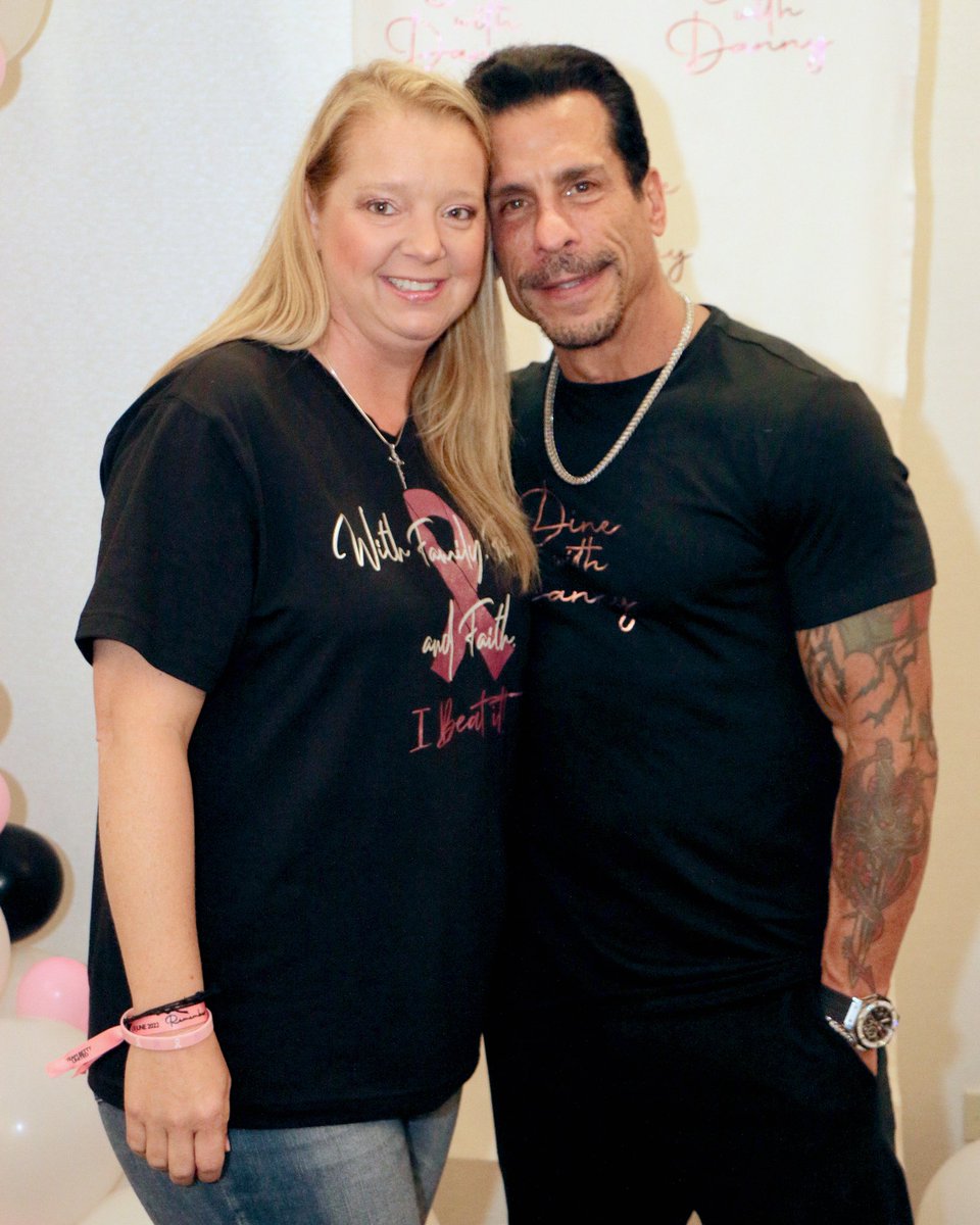 @dannywood @TeamBettyUnited thank you for a wonderful event. Thank you for all you do for the cause. Four months cancer free. #breastcancersucks. #survivor.