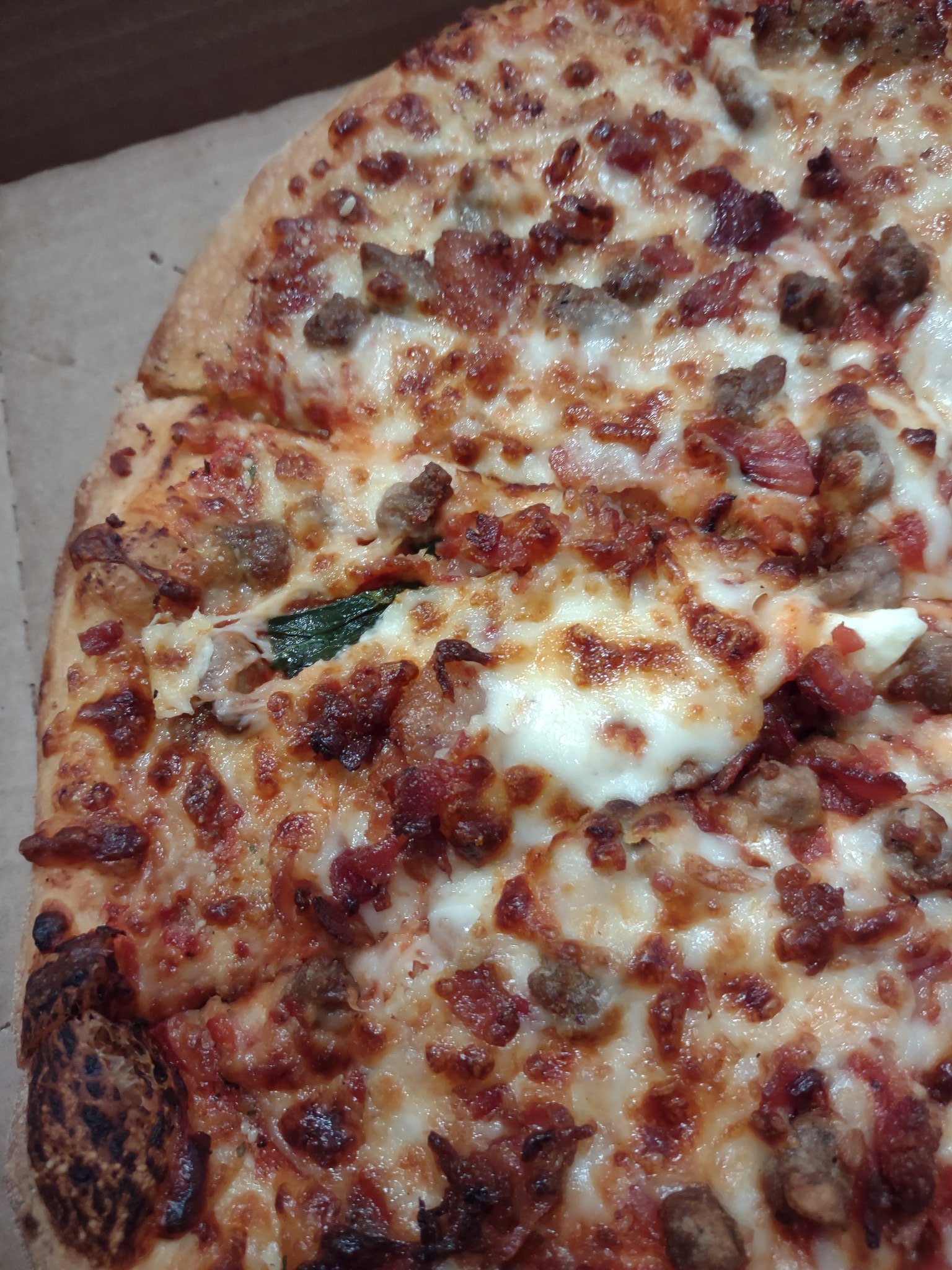 Cheese Forever on Twitter "dominos I ordered a pepperoni and meat