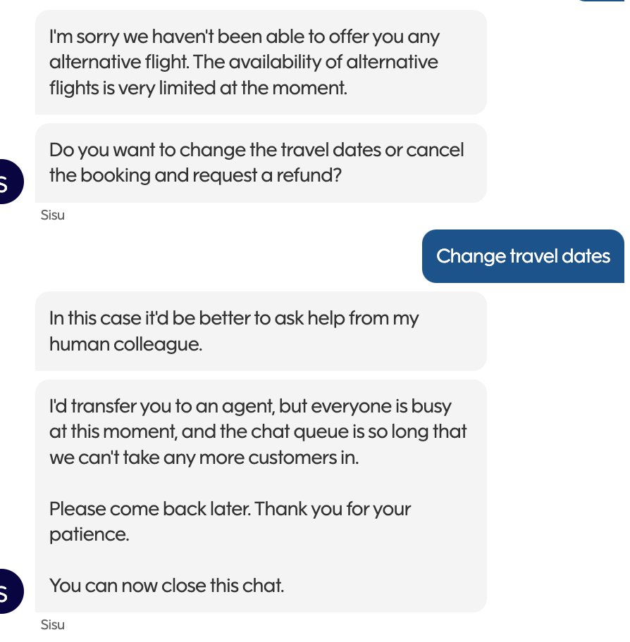 metal_god16's tweet photo. @Finnair @FinnairHelps first you cancel my international flight just a few days before departure, and then this is your response from customer care? What am I supposed to do now? https://t.co/WI30myWBXN
