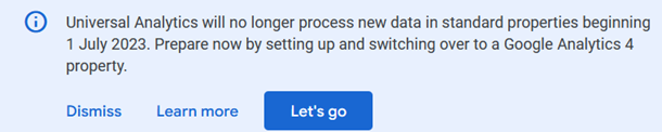 jadamsso's tweet photo. Have you checked your Google Analytics lately? If so you’ve probable seen the following warning: https://t.co/hH05X9n95y