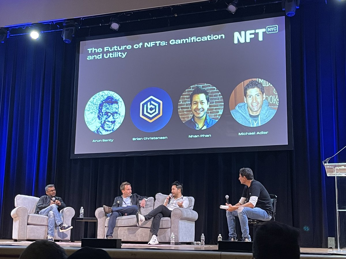 jschnip's tweet image. Couldn’t agree more “We need to stop describing products as web3 and NFTs - focus on customer value instead…when was the last time you installed an app because it was using AWS” @nhanvp #NFTNYC