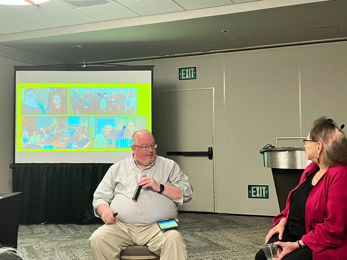 A <a href="/cjforms/">Caroline Jarrett</a> sighting! Wish you were here at #UXPA2022.