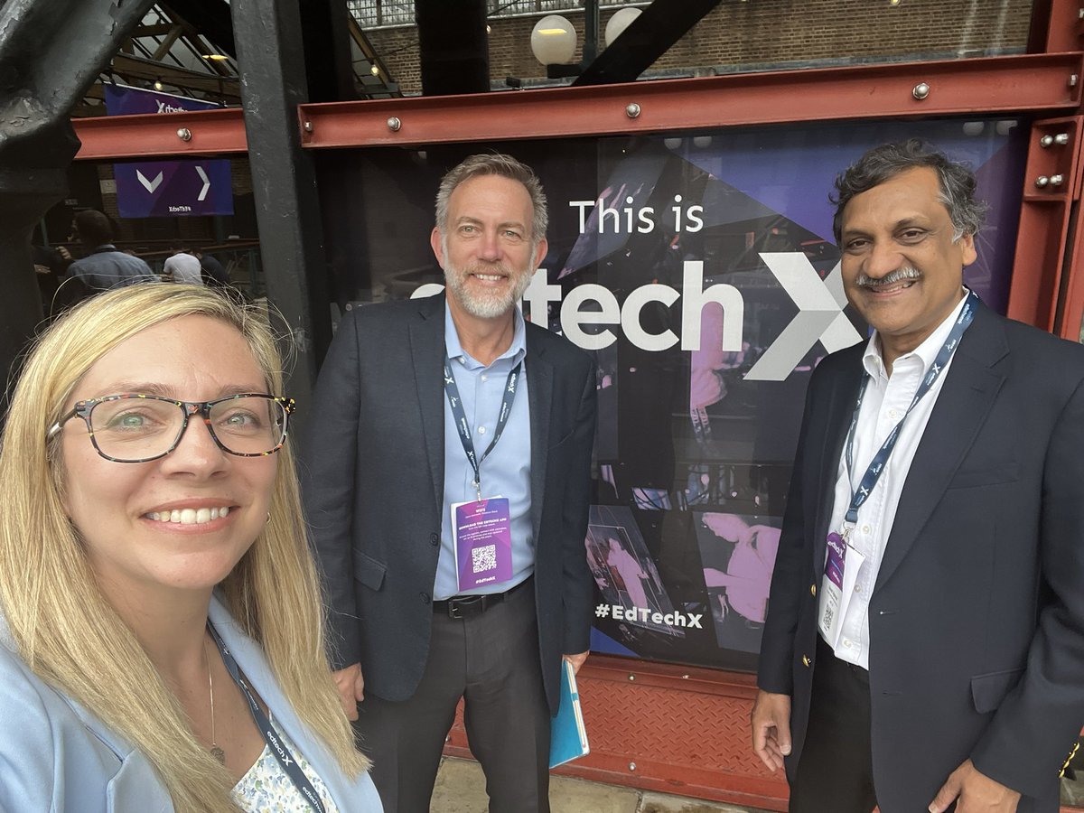 Melindi's tweet image. Fantastic day at @EdTechx with @nathanjgreeno @agarwaledu @2Uinc #nobackrow #EdTechX