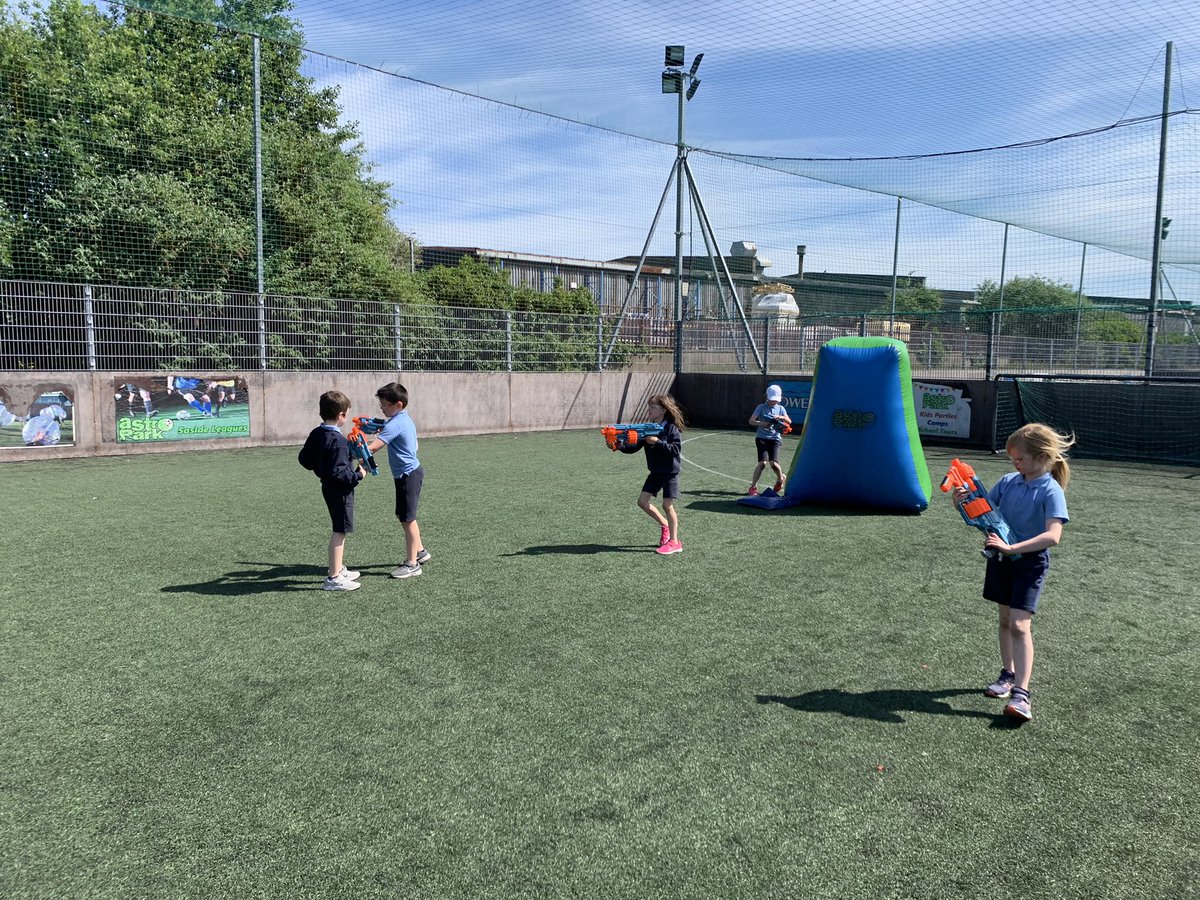 MrRyan1stclass's tweet photo. The children had a fantastic time on their school tour in Astropark, Tallaght. Bouncy castles, nerf guns, bubble football and sun… what’s not to like!? 😄 ☀️ https://t.co/c7slAWlahe