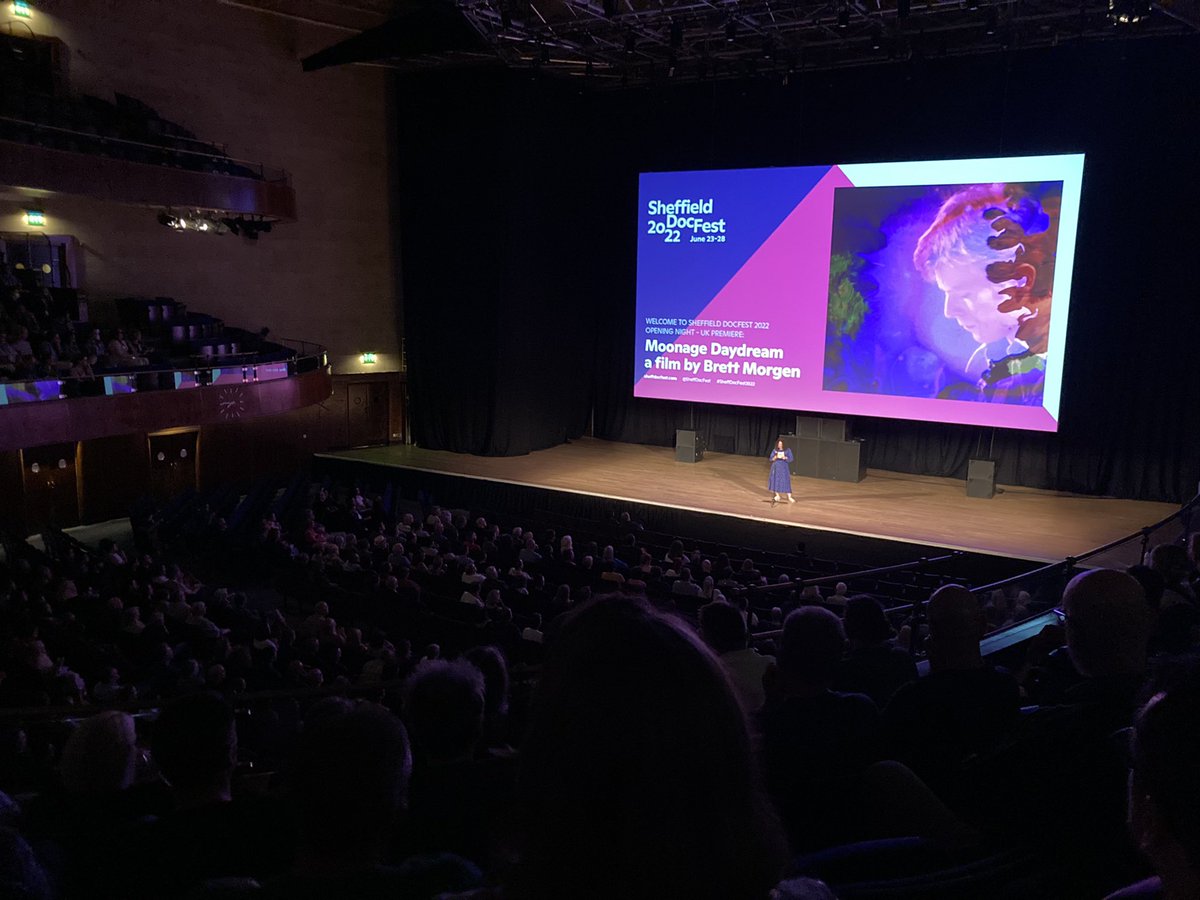 Nick_Intrepid's tweet image. Who else is at the opening night? #SheffDocFest2022
