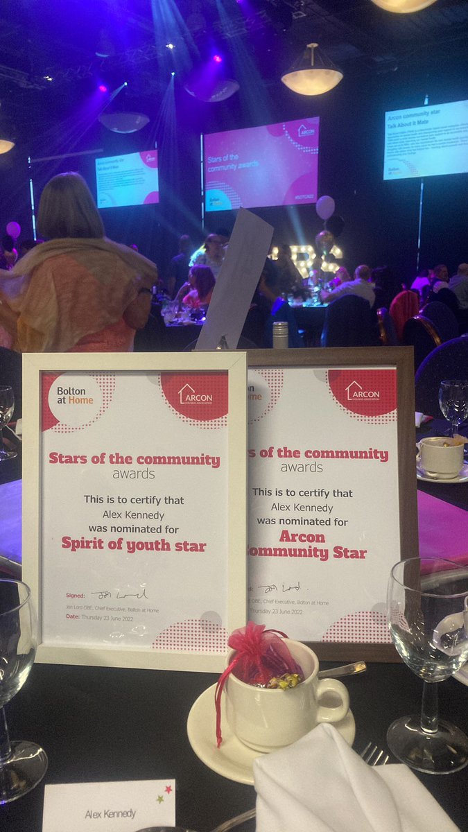 Really excited to have been nominated for two awards tonight at #SOTCA22. Good luck to everyone attending tonight! 

@ASFC_IL <a href="/asfcPolitics/">ASFC Politics</a> <a href="/ashtonsixthform/">Ashton Sixth Form College</a> <a href="/ILoveMCR/">I Love Manchester</a> <a href="/GreatManchester/">Great Manchester</a> <a href="/MENnewsdesk/">Manchester News MEN</a>