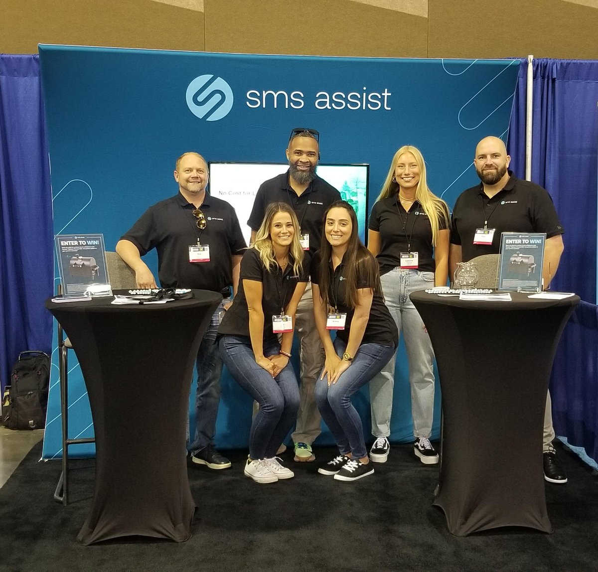 SMSAssistLLC's tweet photo. #SIMAShow is underway in Milwaukee, WI! If you're here, stop by booth #1136 for great conversations with industry leaders and to learn more about our snow and ice management solutions. Also, sign up for your chance to win an Oklahoma Joe's Rambler Tabletop Charcoal Grill! https://t.co/bUif58h88b