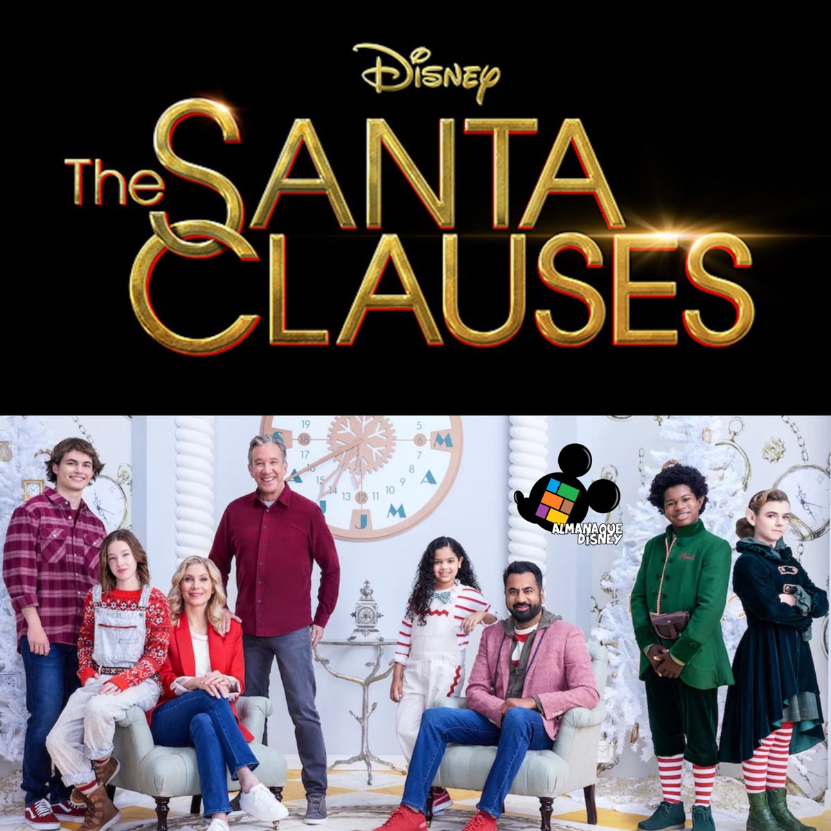 ELE VOLTOU! 🎅🏼

‘The Santa Clauses’ é o título oficial da série do Disney Plus que vai continuar a história da franquia ‘Meu Papai é Noel’.

Percebendo que não pode ser Papai Noel para sempre, Scott Calvin (Tim Allen) parte em busca de um substituto. Estreia no fim do ano.