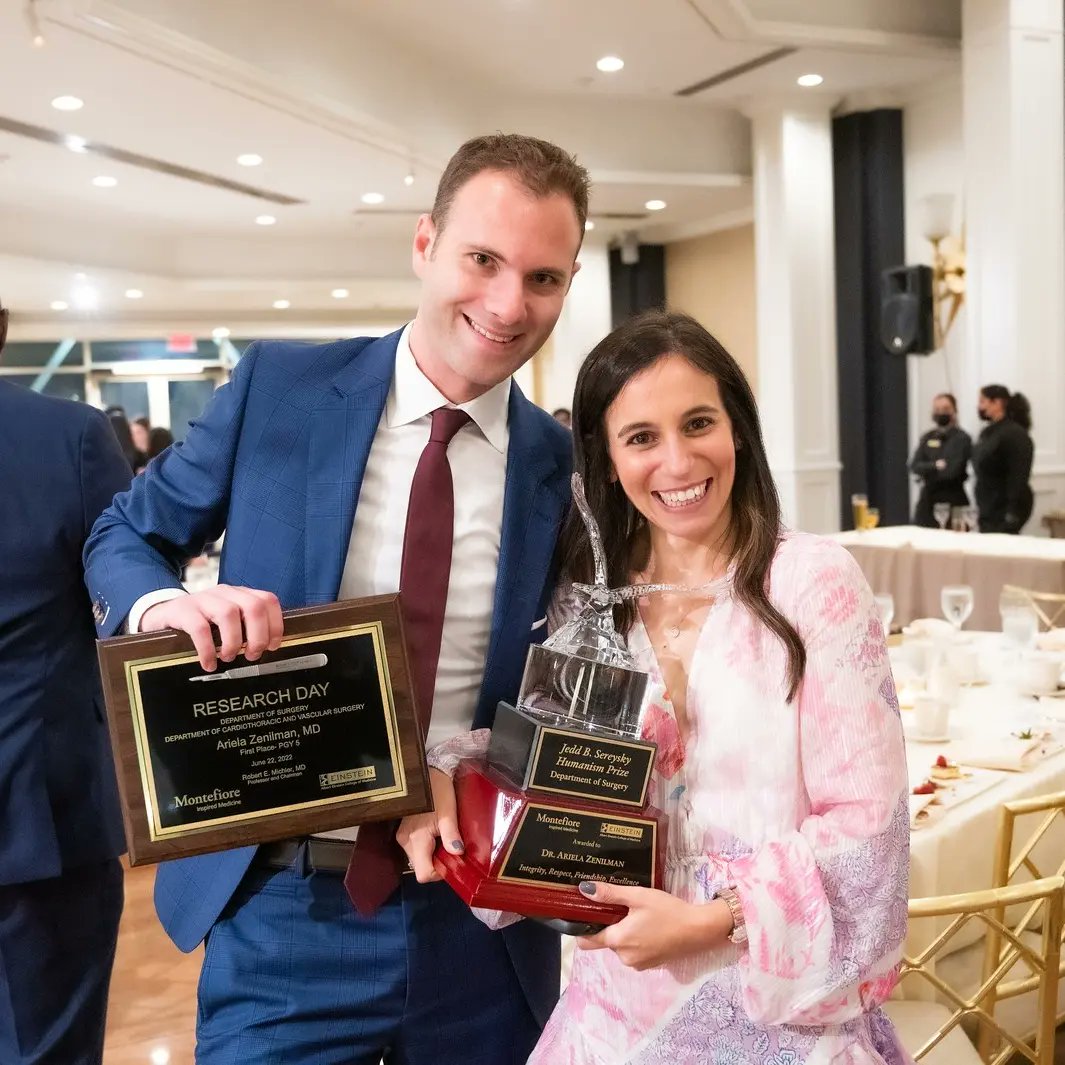 Michael Zenilman (@mzenilman) on Twitter photo Our rock star surgeon <a href="/arielazenilman/">Ariela Zenilman Rumeld</a> and #besthubby <a href="/JRumeld/">Jeremy Rumeld</a> racking up awards at her <a href="/MontefioreSurg/">Montefiore Surgery</a> chief resident dinner. Simply WOW. Mom and I are so proud of her and the future of surgery Our rock star surgeon <a href="/arielazenilman/">Ariela Zenilman Rumeld</a> and #besthubby <a href="/JRumeld/">Jeremy Rumeld</a> racking up awards at her <a href="/MontefioreSurg/">Montefiore Surgery</a> chief resident dinner. Simply WOW. Mom and I are so proud of her and the future of surgery