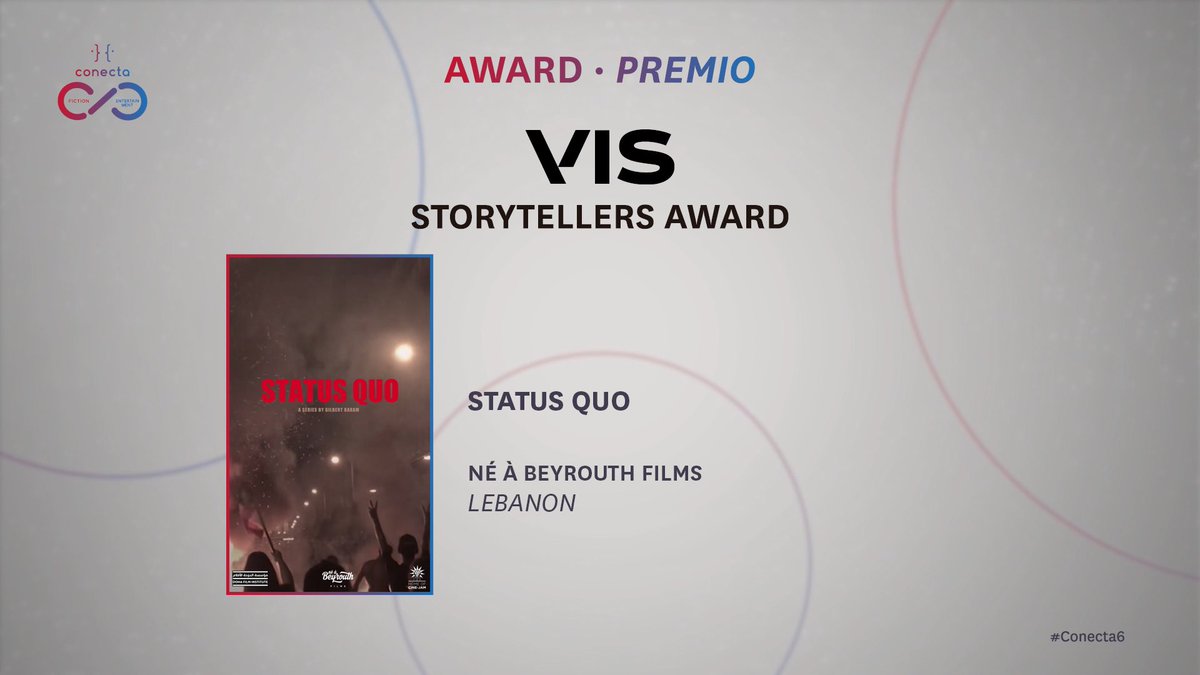 Conecta_Fiction's tweet photo. 🏆El premio @vis_global es para… https://t.co/u30nHHvOhe