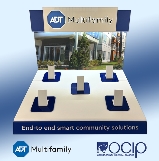 plasticfab's tweet photo. POP/POS Display designed by OCIP Displays and Distribution President Jim Billetter for ADT Security Services .
This branded POP display incorporates acrylic fabrication, direct digital print, and LED Lighting.
#ocip #display https://t.co/pJjsazPdpe