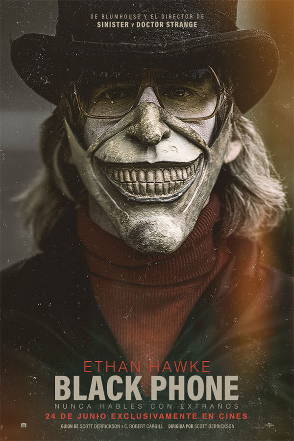 estrenosdecine_'s tweet image. #BlackPhone  no asusta pero sí entretiene (¡y mucho!) llevándonos a formar parte de la investigación, y no quitar ojo de la pantalla. Si amas el género, tienes que verla. Yo "me lo pasé pipa". 😳 📽️ eselcine.com/black-phone/