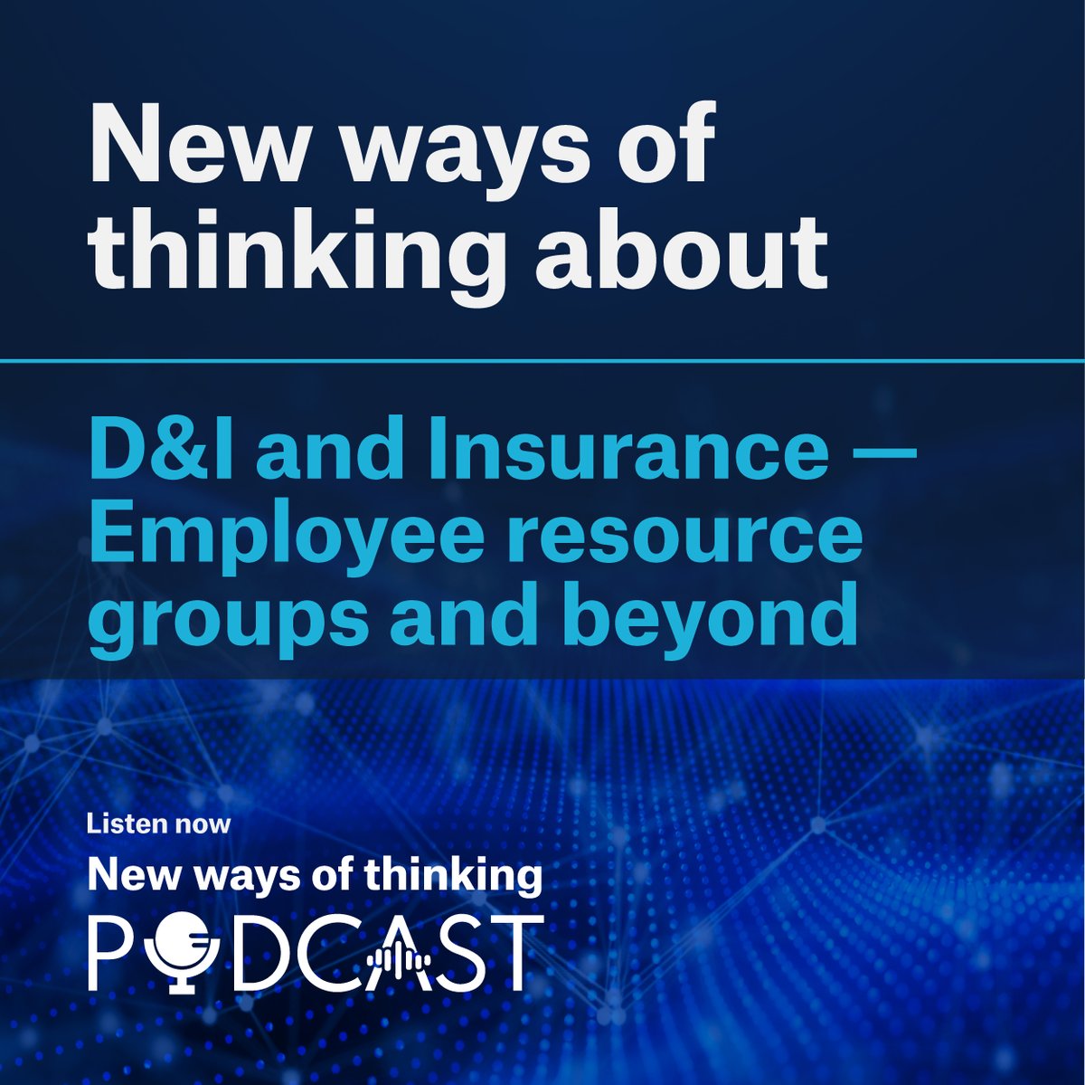 HSB’s Jeff O'Shaughnessy continues his conversation with Cheryl Rosario, Head of D&I and Corporate/Social Responsibility at Munich Re US as she discusses how companies can leverage employee resource groups to provide a platform to speak up. Listen now: ow.ly/9gQE50JFZU2