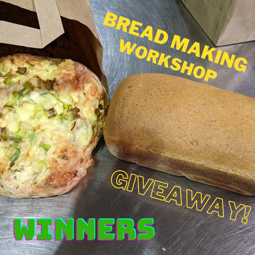 BrocklebysPies's tweet image. 🍞It&apos;s a delicious spring onion &amp;amp; mature cheddar soda bread and a spelt loaf which our 𝓑𝓻𝓮𝓪𝓭𝓶𝓪𝓴𝓲𝓷𝓰 𝓦𝓸𝓻𝓴𝓼𝓱𝓸𝓹 𝓖𝓲𝓿𝓮𝓪𝔀𝓪𝔂 𝓦𝓲𝓷𝓷𝓮𝓻𝓼 next week!🍞

Congratulations:
Angela Donald
Julie Heathcote &amp;amp;
Rachel Frost

#breadmakingclass  #breadmakingexperience