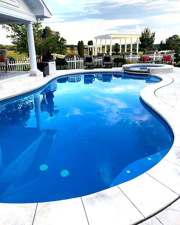 Look at this absolutely beautiful pool! 😍 This outdoor oasis, owned by Tony C., is located in the heart of Oklahoma and was remodeled using high quality AquaBlu Products 😎. Looking to remodel this year? Ask us how! 🤓

Shop our selection now!
bit.ly/3OGy413