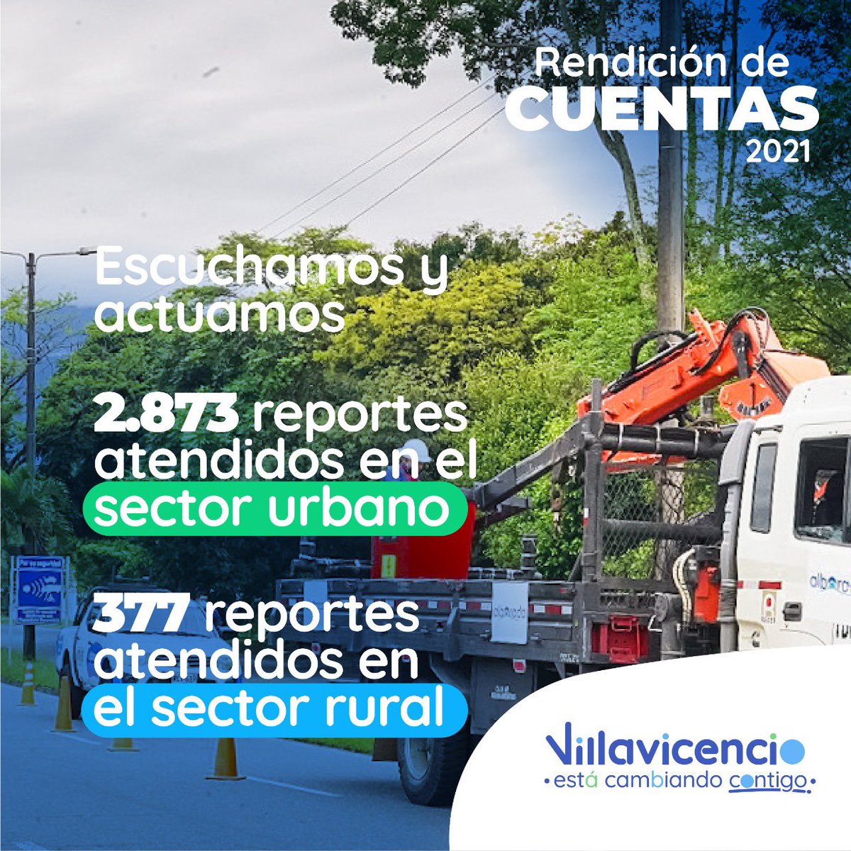 alboradaep's tweet photo. Con Alborada recuperamos lo público para ponerlo al servicio de la ciudad. 

Gracias al trabajo de nuestro equipo operativo pudimos atender más de 3 mil reportes durante el 2021. 
#ElCambioEsUnHecho https://t.co/5hjGny0eCO